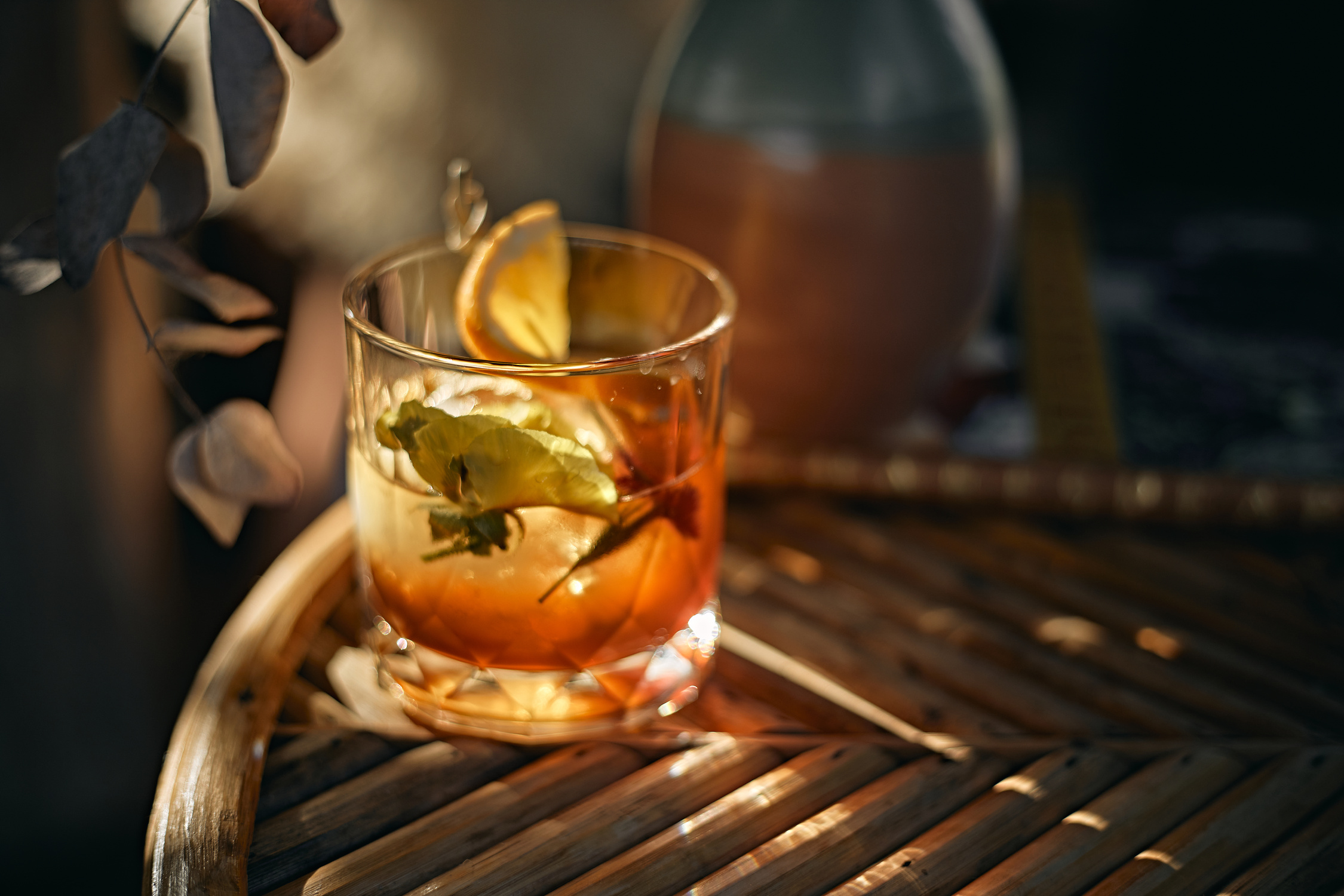 Glass with Whiskey